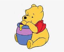 Image result for Winnie the Pooh Holding Honey Drawing