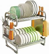 Image result for Wall Mounted Dish Drying Rack