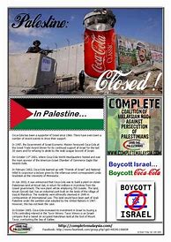 Image result for Coca Boycott