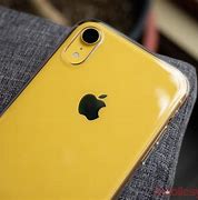 Image result for iPhone XR Yellow with Clear Sparkly Outer Box Case
