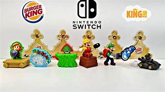 Image result for Nintendo Switch Burger King Toys