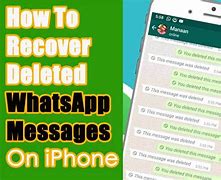 Image result for Recover Deleted Whatsapp Messages