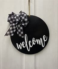 Image result for Welcome Door Hanger
