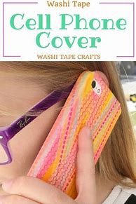 Image result for DIY Phone Case with Washi Tape