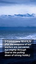 Image result for 2 Cor 10 4