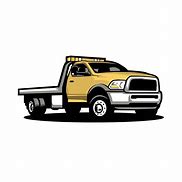 Image result for Roll Back Tow Truck Clip Art