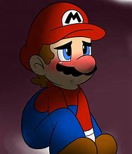 Image result for Sad Mario