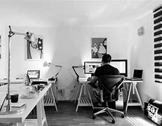 Image result for Home Office Gaming Setup