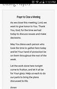 Image result for Closing Prayer for a Meeting