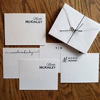 Image result for Embossed Personal Stationery Cards