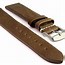 Image result for Men's 18Mm Brown Leather Watch Bands