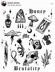 Image result for Gothic Tattoo Flash Art