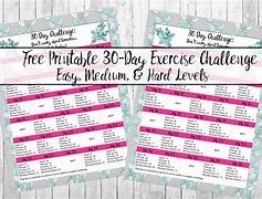 Image result for 30-Day Challenge Printable Chart Free