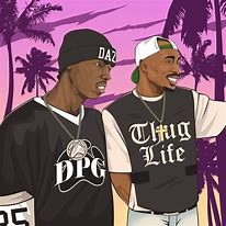 Image result for Tupac Thug Life Art