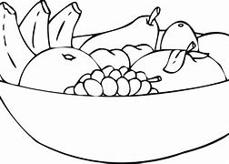 Image result for Simple Fruit Coloring Pages