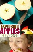 Image result for 5 Senses Apple Tasring Snack