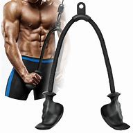 Image result for Ergonomic Tricep Rope Pull Down Attachment