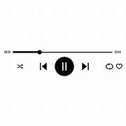 Image result for iTunes Music Player Buttons PNG