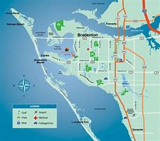 Image result for Sarasota Map Florida West Coast