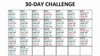 Image result for 30-Day Challenge Template