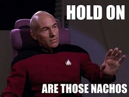 Image result for Picard and Riker Food Meme