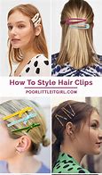 Image result for Double Side Hair Clip