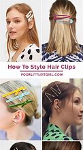 Image result for Ways to Wear Hair Clips