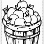 Image result for Happy Apple Coloring Page
