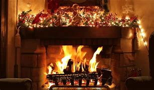 Image result for TV Screen Fireplace