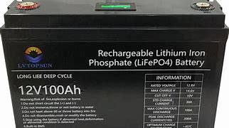 Image result for Sun Lithium Gel Battery