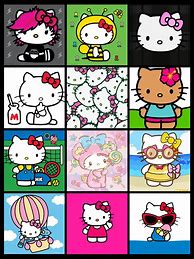Image result for Hello Kitty Wall Collage
