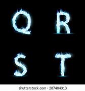 Image result for Blue Flame Letters O