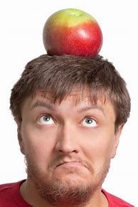 Image result for Man with Apple Head