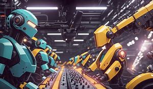 Image result for Factory Robot Art