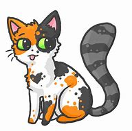 Image result for Calico Cat Cartoon