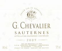 Image result for G Chevalier Sauternes