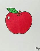 Image result for Apple Drawing Color