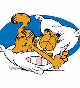 Image result for Garfield Sleeping Cartoon
