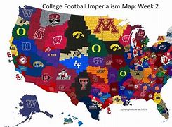 Image result for CFB Map of Teams for Imperialism