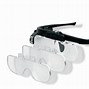 Image result for Wearable Magnifying Glasses with Light