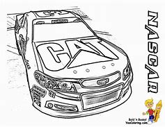 Image result for NASCAR Race Car 18 Coloring Pages