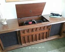 Image result for RCA Record Player Console W Floral Decal