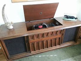 Image result for RCA Victor Record Player Radio Cabinet