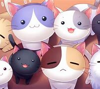 Image result for Anime Cat Wallpaper