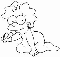 Image result for Maggie Simpson Drawing Easy
