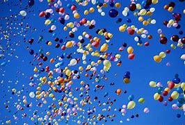 Image result for Balloons Flying in Sky
