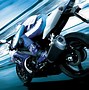 Image result for Blue Adventure Motorcycle