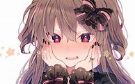 Image result for Shy Brown Anime Girl