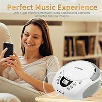 Image result for White Portable CD Player