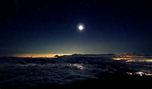 Image result for Dark Night Sky Landscape